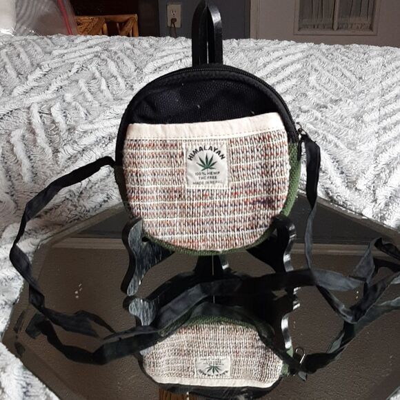 HIMALAYAN NEPAL Hemp  Money Bag 3  7W x6 L  7‎ Total Free For Bag over 30 - Picture 7 of 12